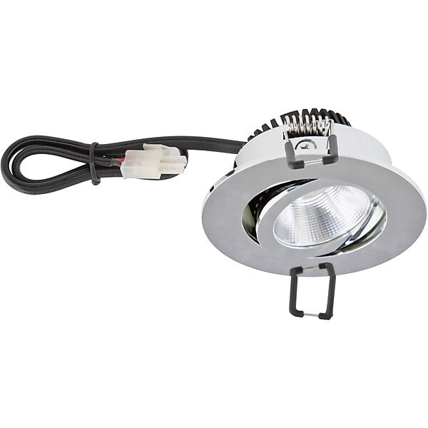 EVN-Lichttechnik P-LED Deckeneinbauleuchte 3000K 350mA rund chr PC20061102